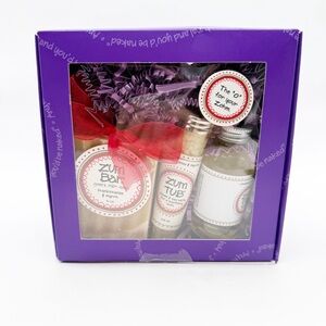 Zum Gift set lot of 3 frankincense & Myrth soap bath salt and oil